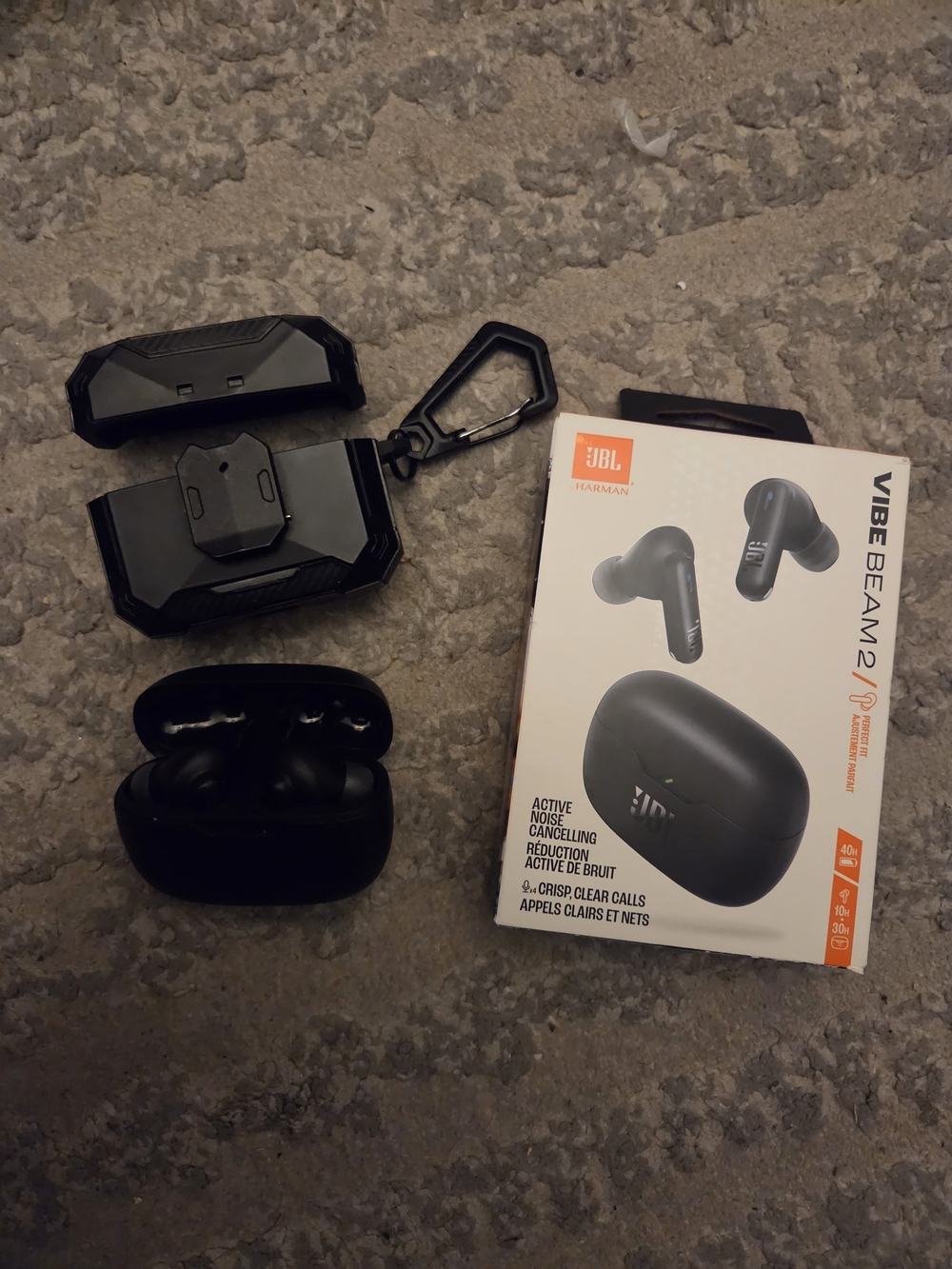 (Bundle) JBL Vibe Beam 2 w/ Protective Case & Box
